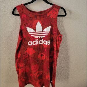 Adidas Hawaiian floral dress size small